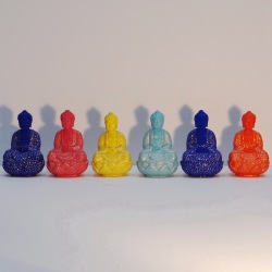 Bouddhas - 2003 - 14x10x8 cm