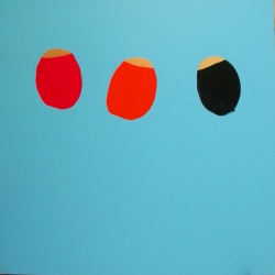 Simple Chaud (8) - 2001 - 180x180 cm